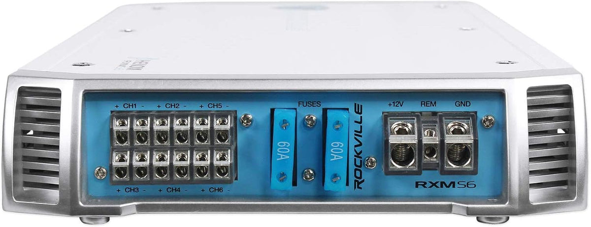 6 Channel Marine Amplifier 2600 Watt Peak Y34865