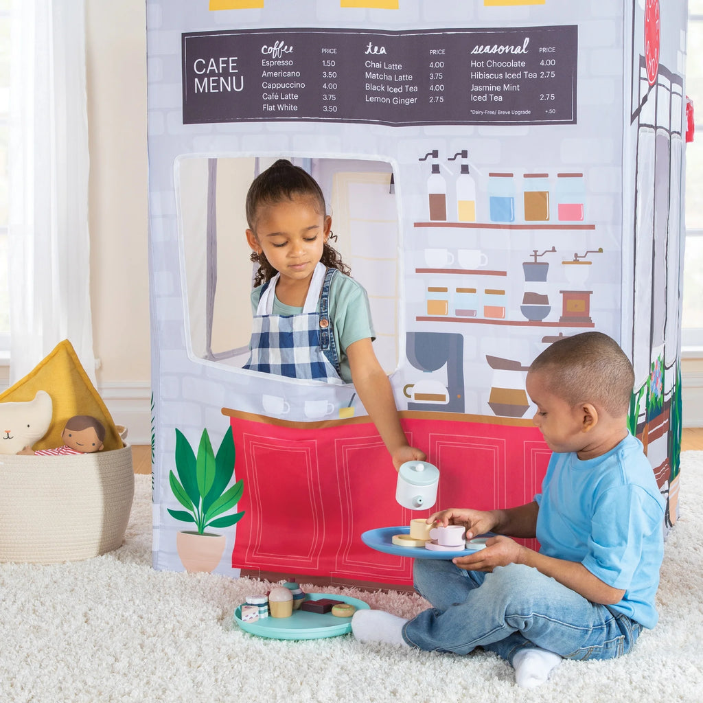 Kids' Coffee Shop Play Tent Indoor Playhouse S692106