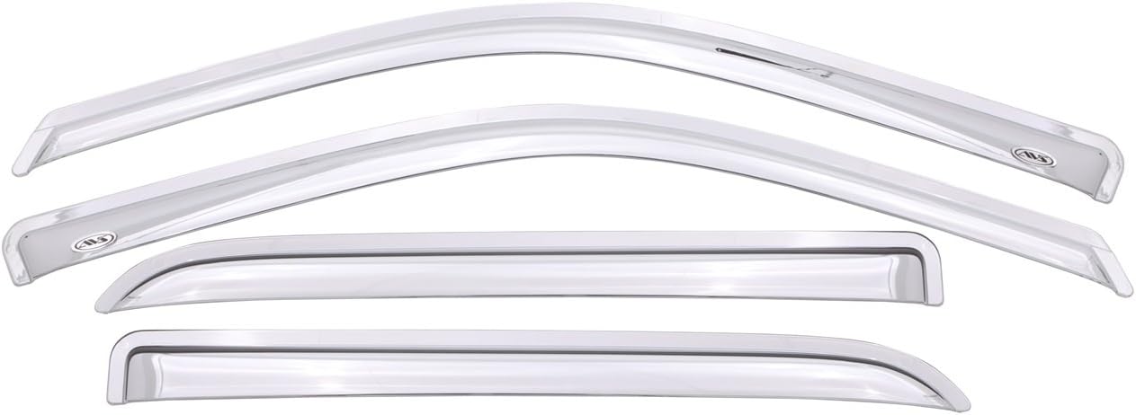 4-Piece In-Channel Side Window Deflector for Dodge 1500 Crew Cab J1649