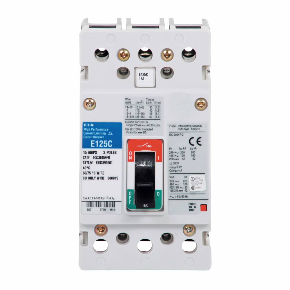 40A 3P 18kA Fixed Thermal BKR B96054