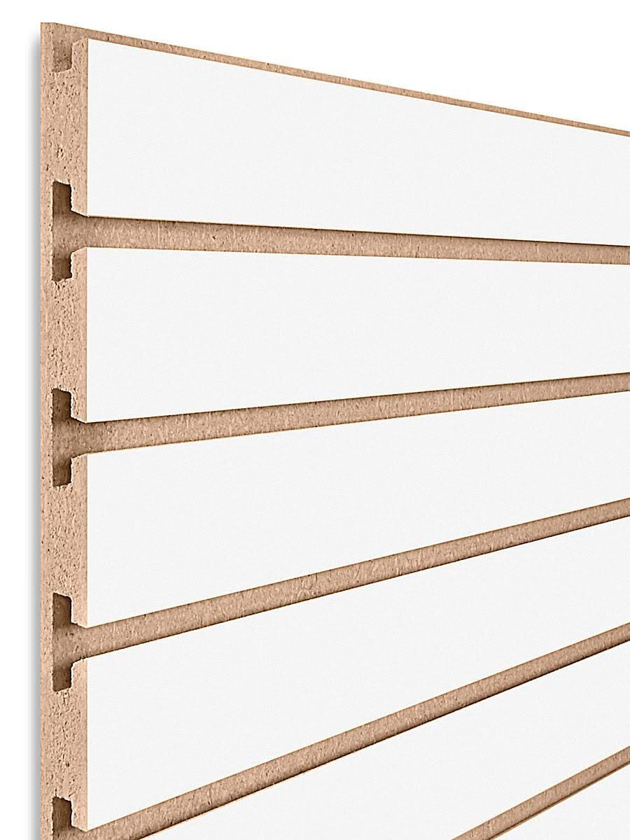 White Slatwall Easy Panel (2-Piece per Box) J5073