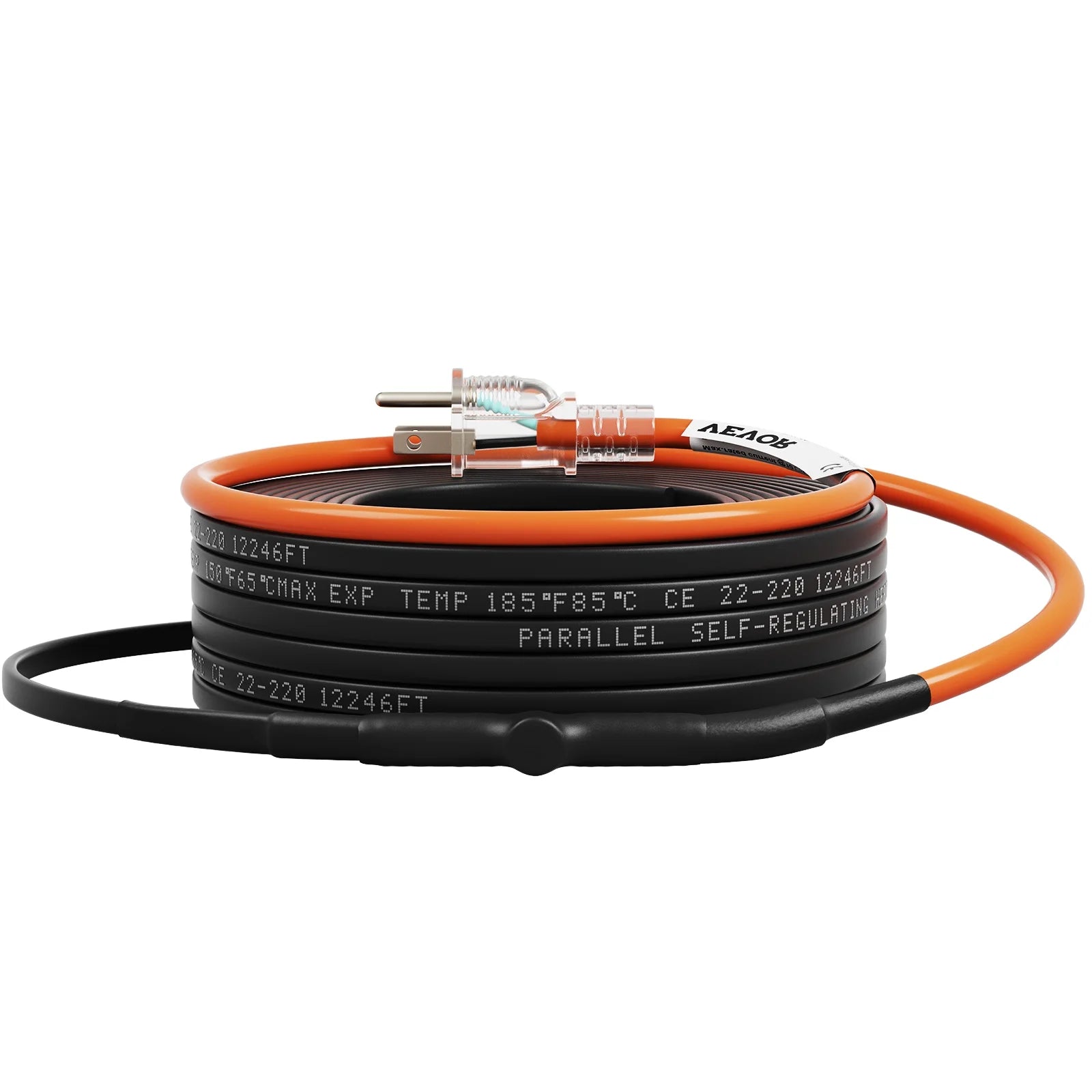 Self-Regulating Pipe Heating Cable, 80-feet 5W/ft, 120V G286235