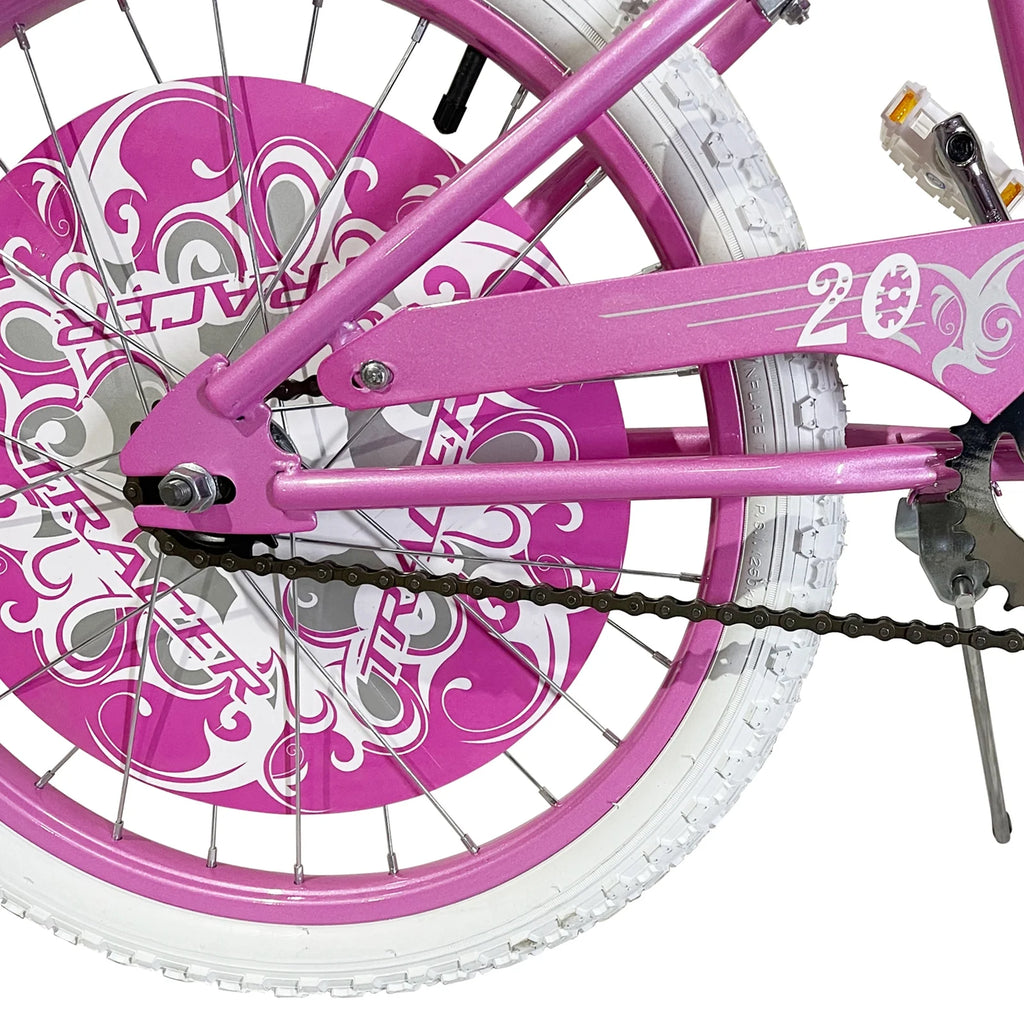 Pink 20 Inch Kids BMX Bike with Kickstand S6690
