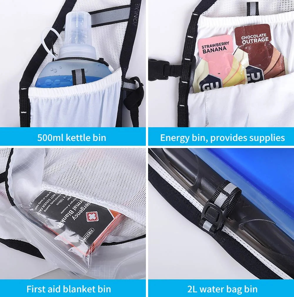 Black 5L Running Hydration Vest Backpack M993499