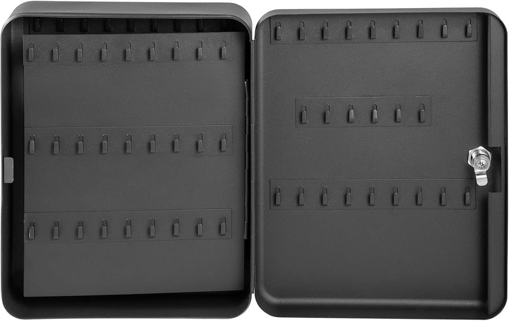 Black Steel Wall Mounted Key Cabinet with Lock (120 positions) O5648