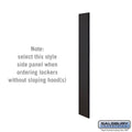 Black Side Panel for 5 Feet High Wood Locker I426406