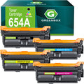 Remanufactured Toner Cartridges for Color Enterprise Printer (1Black 1Cyan 1Magenta 1Yellow) Q41501