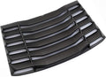 Matte Black Rear Window Louvers for Chevy Camaro T6898