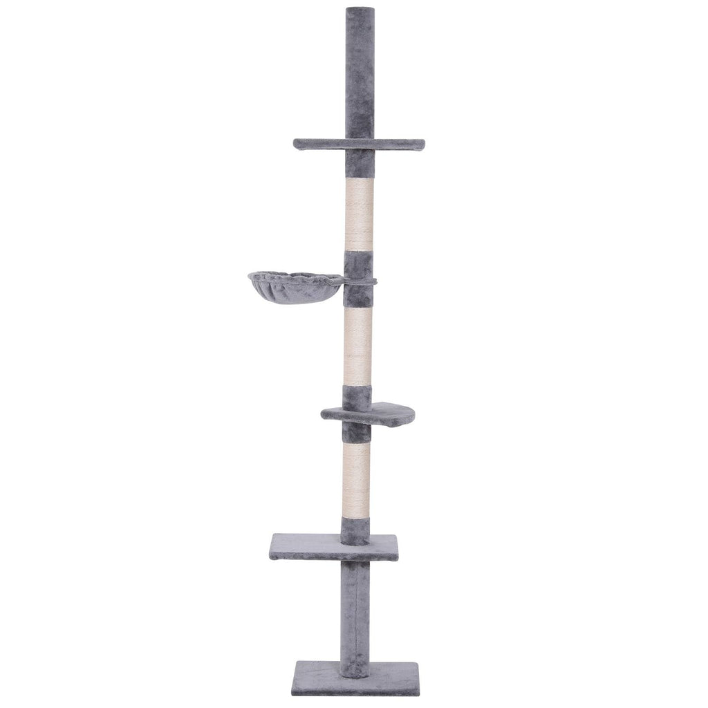 9 Adjustable Height Floor-To-Ceiling Vertical Cat Tree I34611