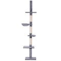 9 Adjustable Height Floor-To-Ceiling Vertical Cat Tree I34611