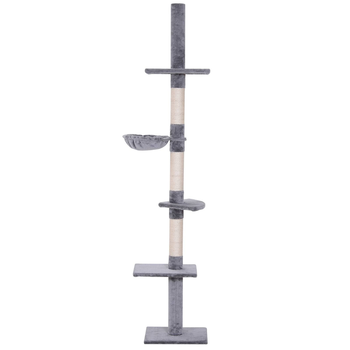 9 Adjustable Height Floor-To-Ceiling Vertical Cat Tree I34611