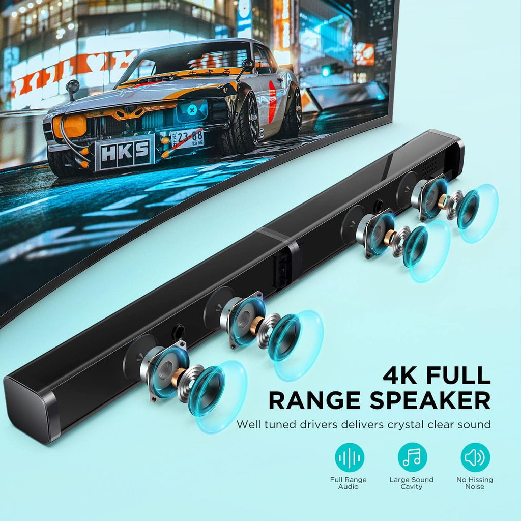 2.1 Slim Sound Bar with Subwoofer, Pack of 2 R2794