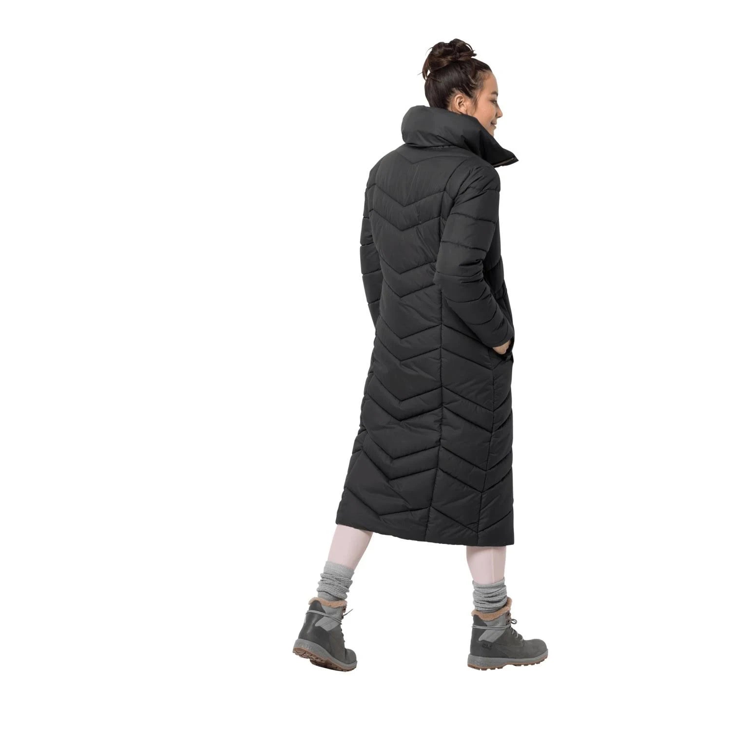 Black XL Long Coat L26724