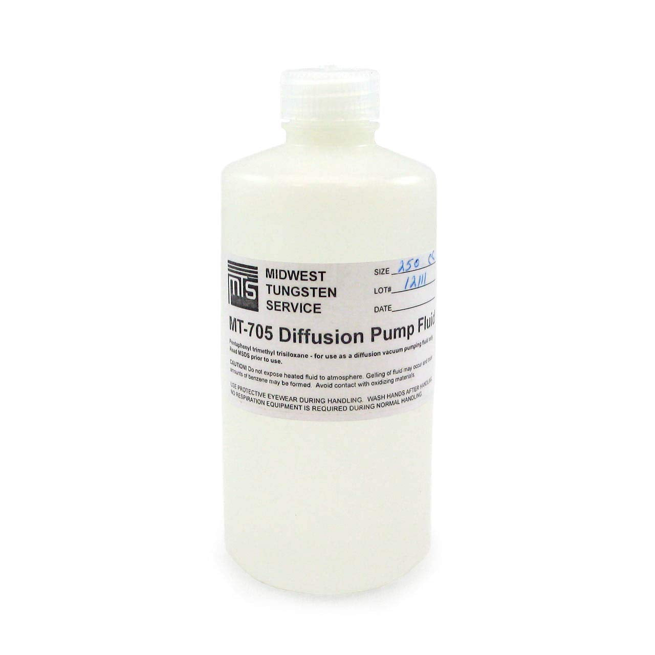 Diffusion Pump Oil 250cc High Vacuum S49719