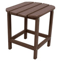 Mahogany All-Weather Side Table V124152
