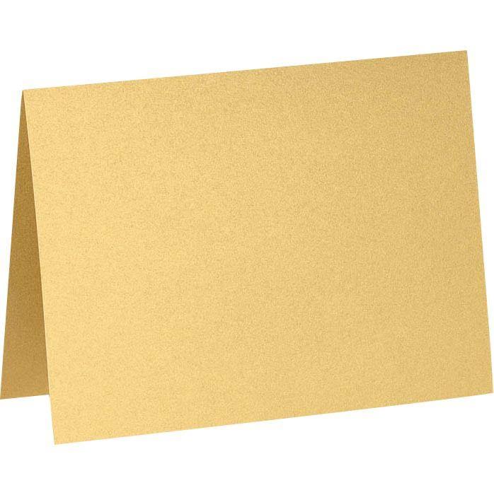 Gold Metallic Folded Card (1000 Qty.) A522
