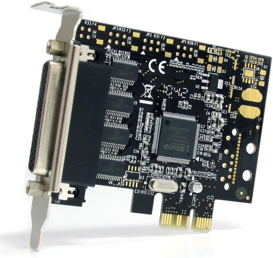 4 Port PCIe Serial Card RS232 with Cable I434608