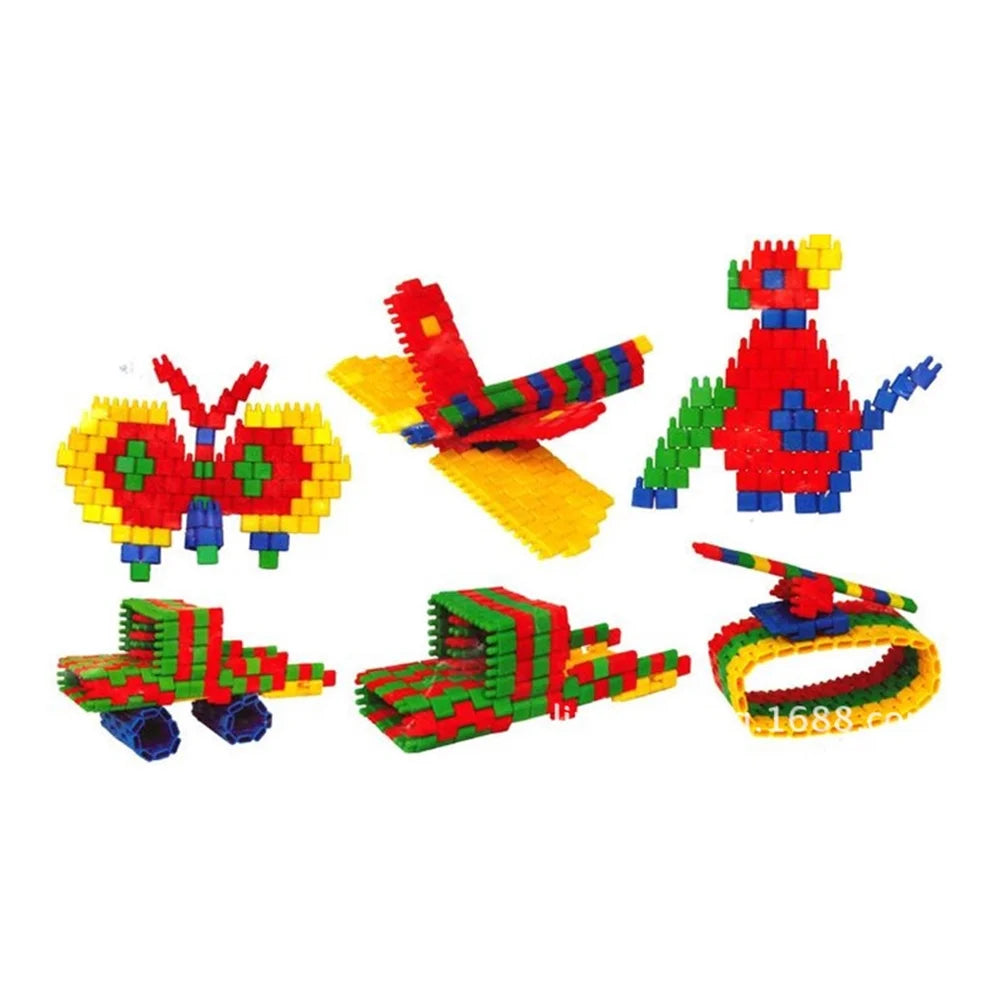 100 Pcs Magnetic Building Blocks B841227