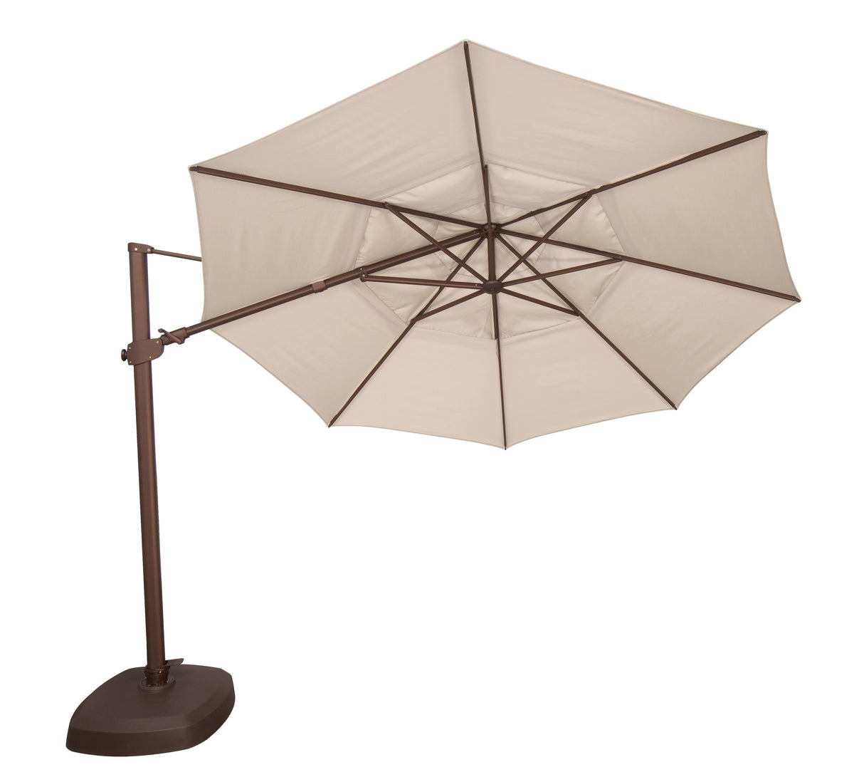 11.5 ft. Octagon Cantilever Umbrella Really Red U868997