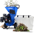 7HP 3 Inch Max Capacity Wood Chipper Shredder Mulcher C6411