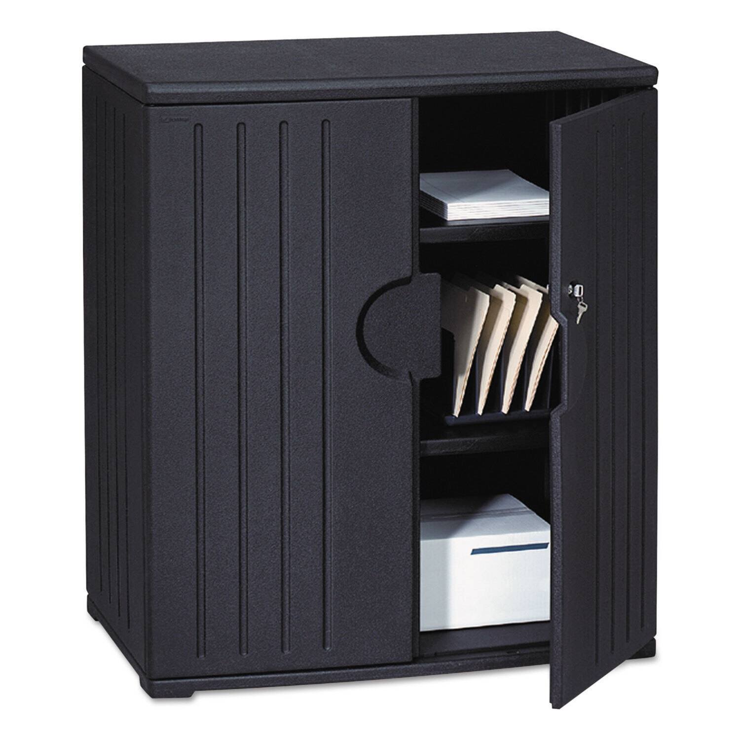 Black Storage Cabinet P272