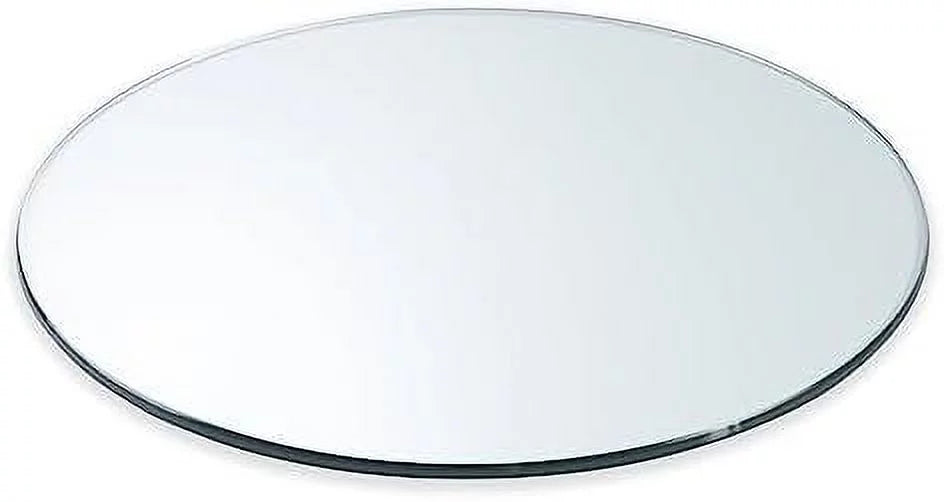 38" Round Clear Tempered Glass Table Top G25945