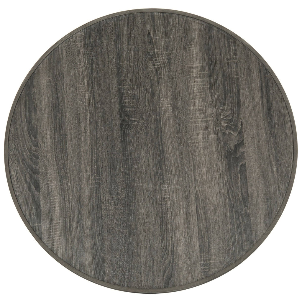 Dark Grey Retro Wood Coffee Table V82334