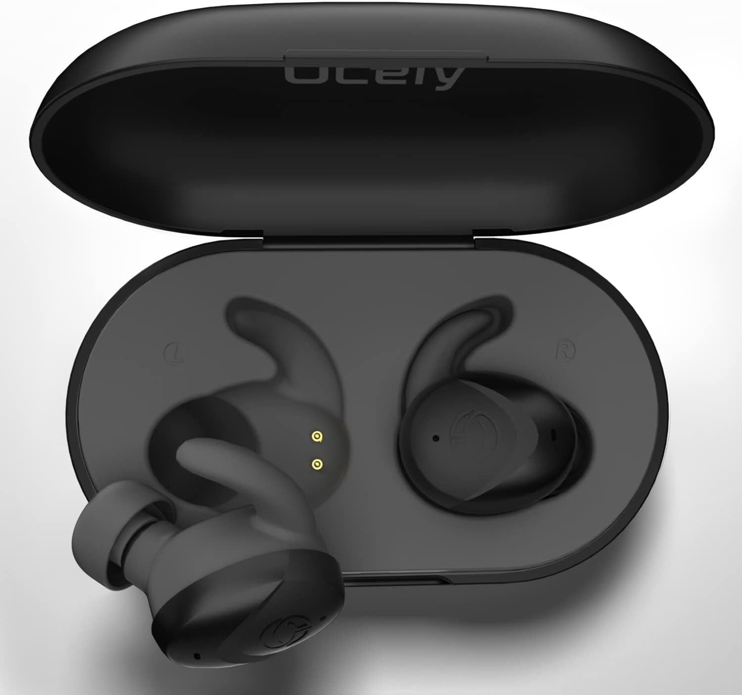 Black Pack of 2 Bluetooth 5.2 Wireless Earbuds Z785796
