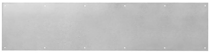 Metal Kick Plate Satin Stainless Steel 46 x 26 U99152