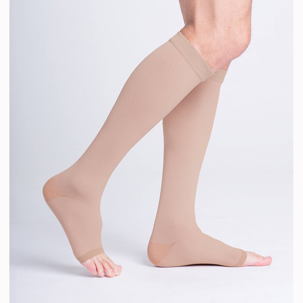 Natural Rubber Calf Compression Stockings K2919