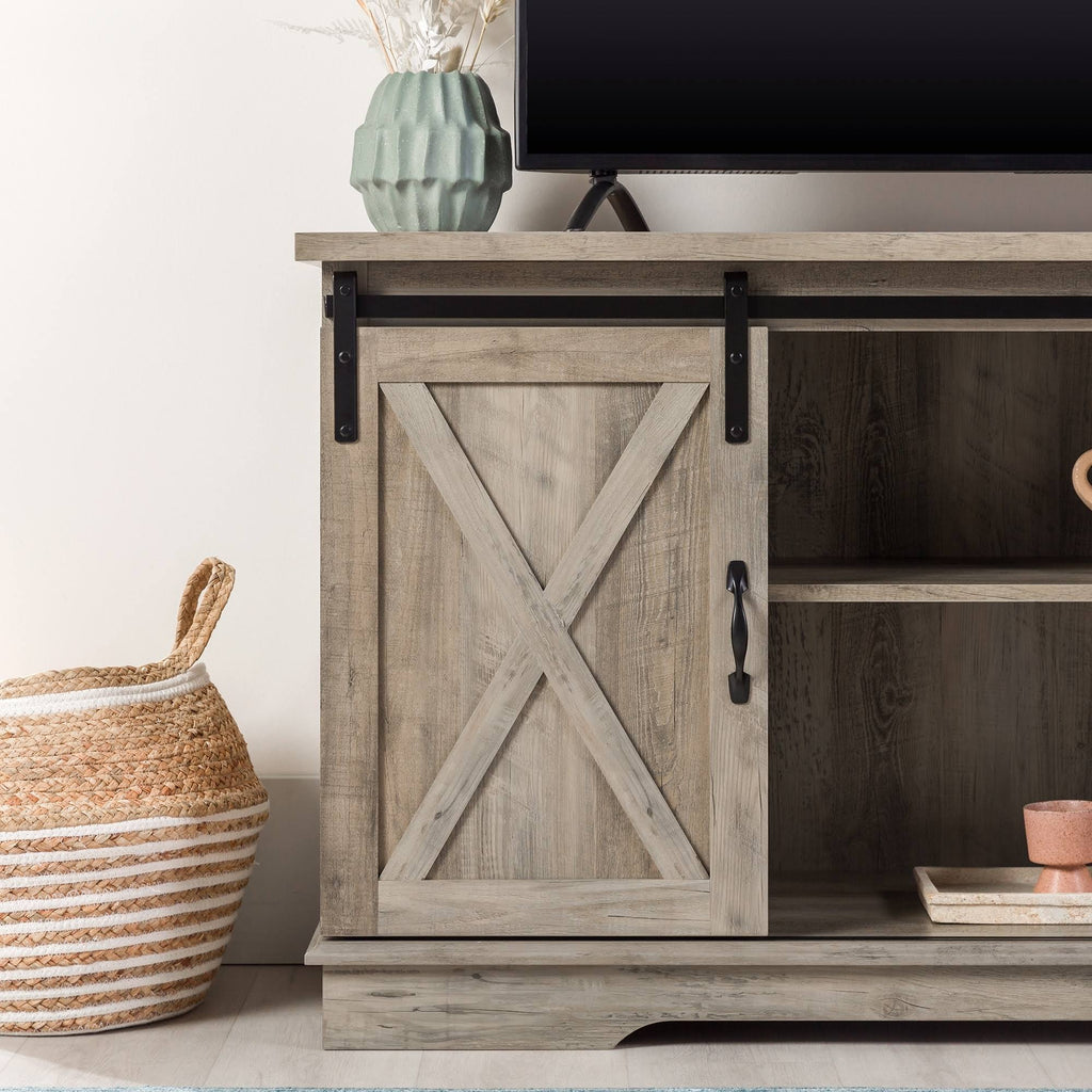 Sliding Barn Door TV Console J802072