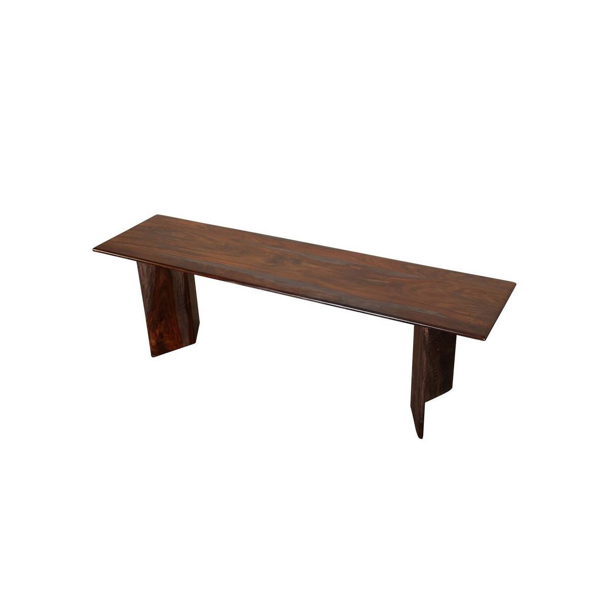 Solid Sheesham Wood Dining Bench W106099