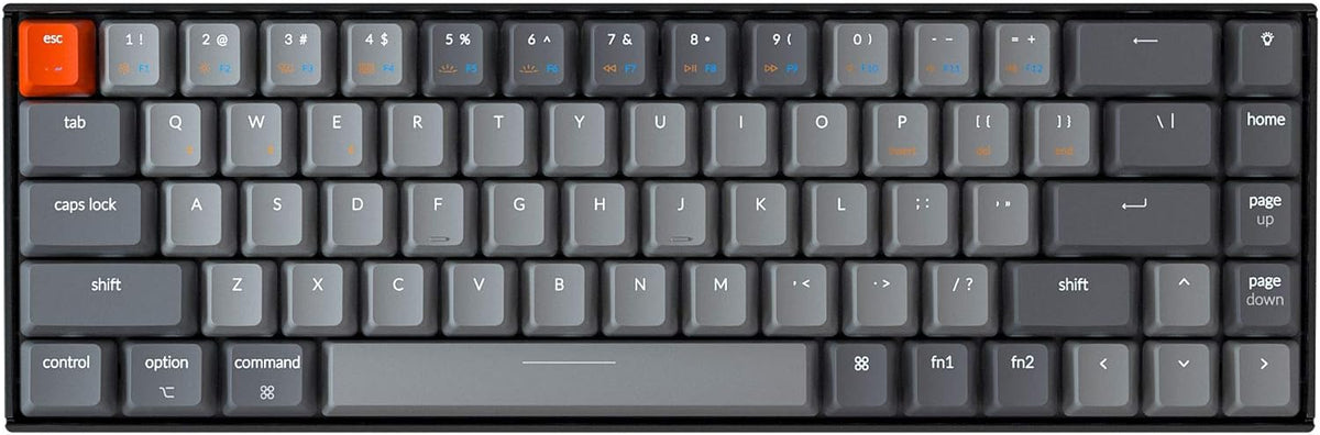 65% Compact 68-Key Wireless Mechanical Keyboard N2579