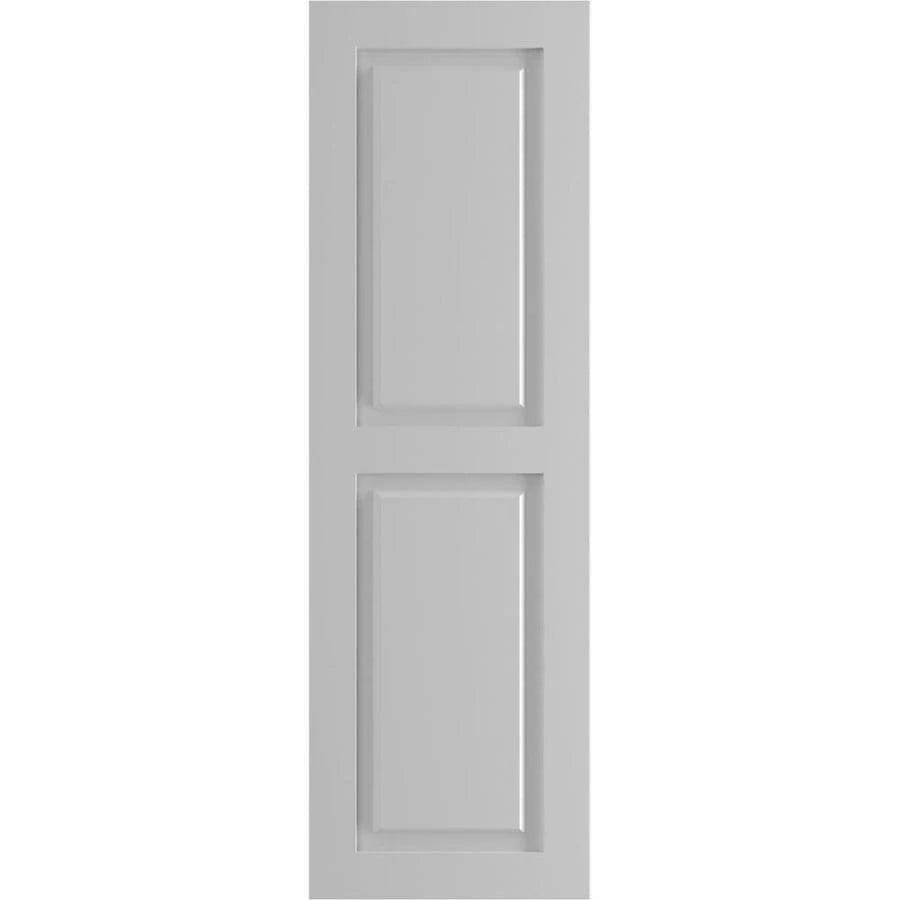 15x22W x 57x22H Exterior Composite Raised Panel Shutters (Per Pair), Primed P69690