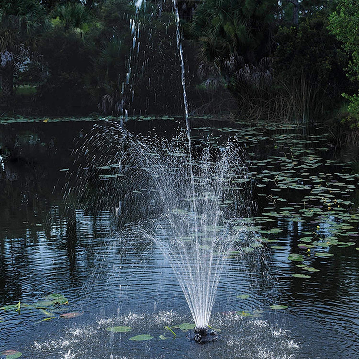 1/4 Hp Floating Fountain with Lights H5358