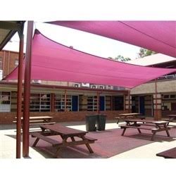 12 x 18 Rectangle Commercial Grade Shade Sail Cappuccino Polytex B947607