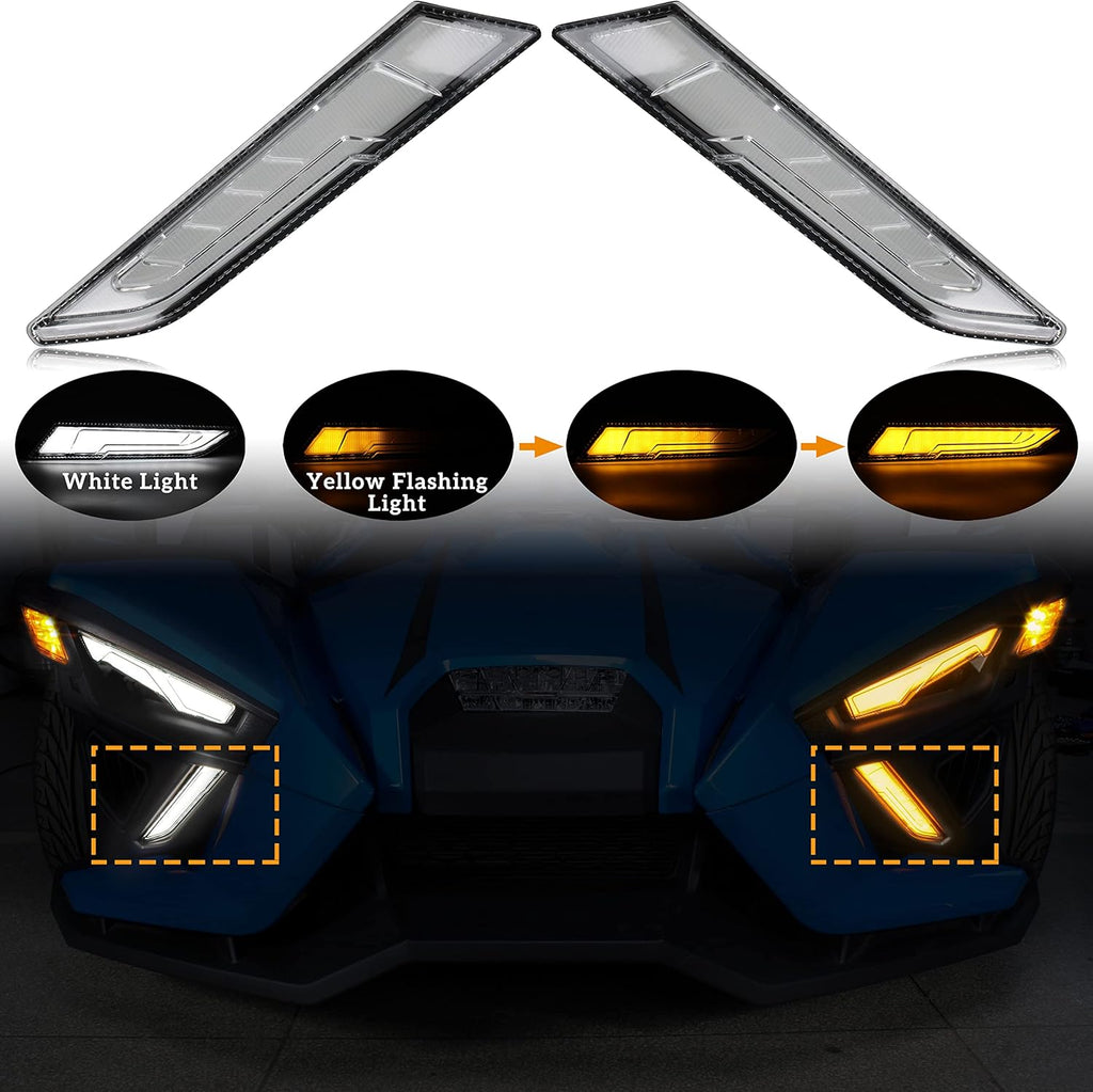 Front Lower Accent Panel Kit for Polaris Slingshot (2PCS) Q546178