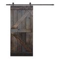 Knotty Pine Solid Wood Interior Barn Door Slab T8458