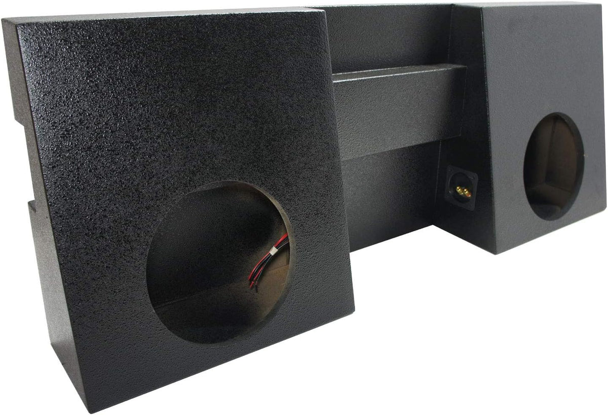 Dual 10 Rhino Coated Sub Box & HA-A800.1 S3343