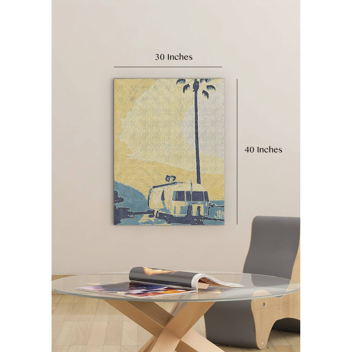 Multi-Color Matte Canvas W57907