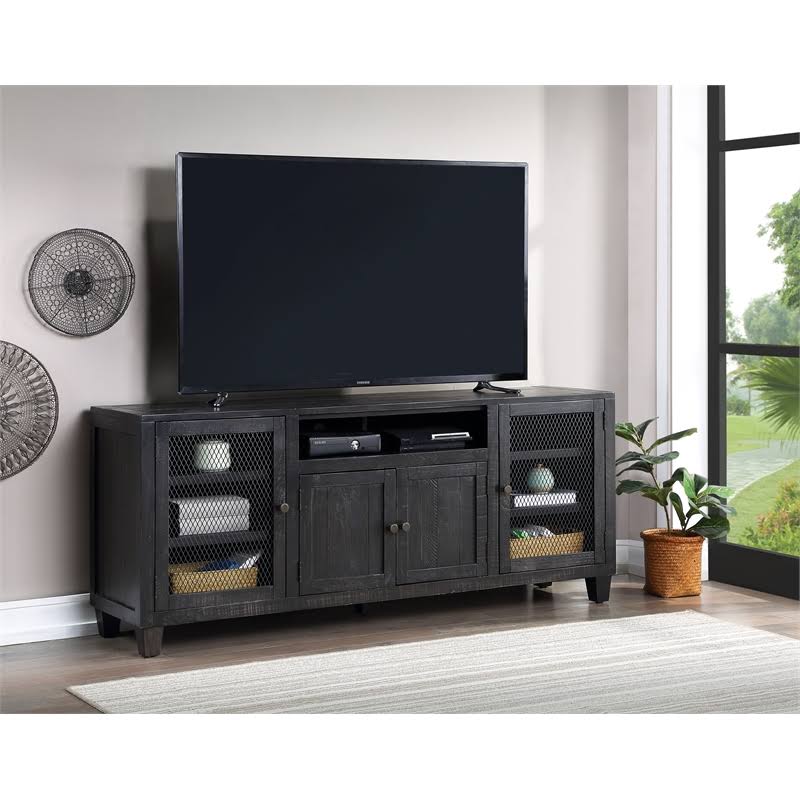 72x22 TV Console in Brown U64356