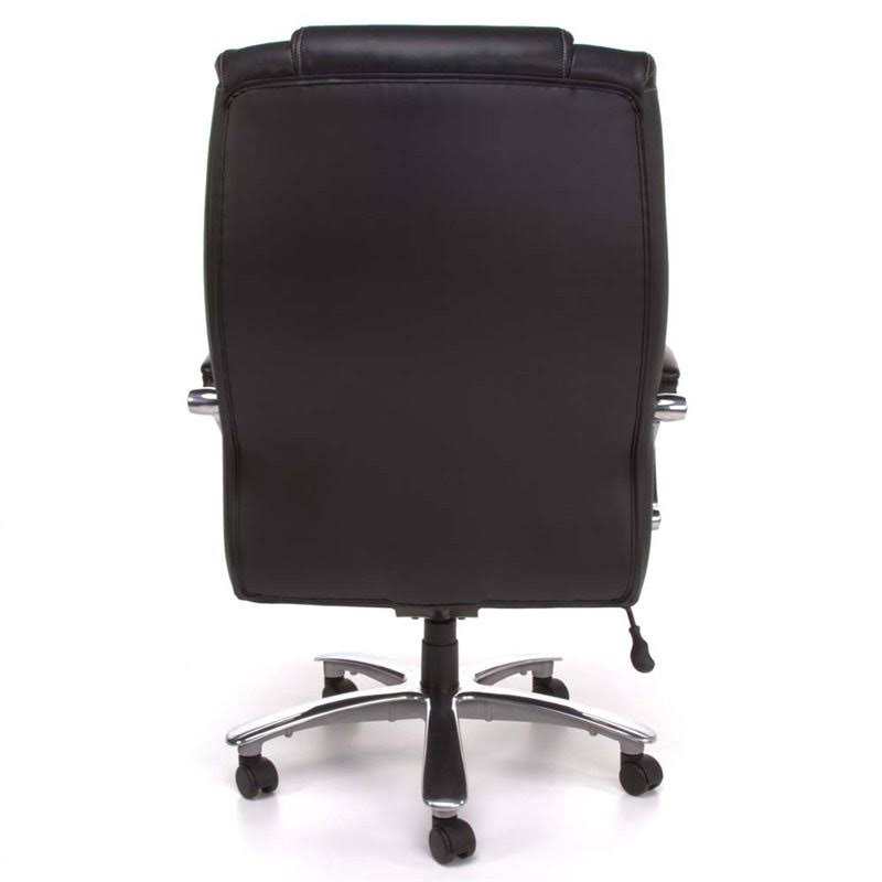 Leather Swivel Office Chair in Black H76311