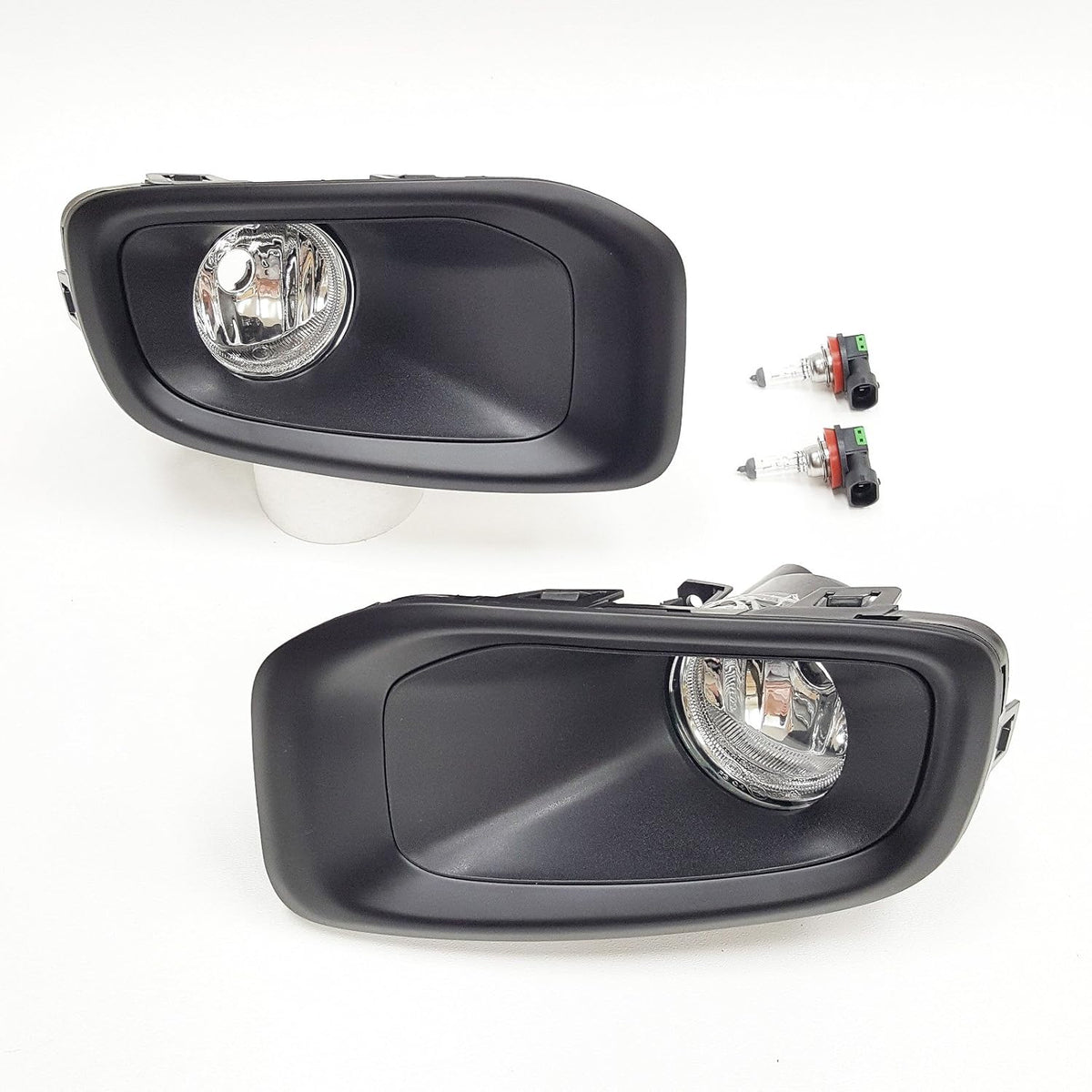 Clear Lens Fog Light Kit with Black Bezel Bulbs T346600