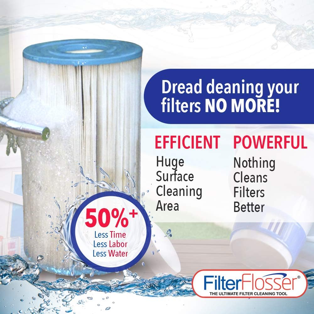 2 Pack Pool & Spa Cartridge Filter Cleaning Tool I991
