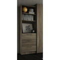 Rustic Cinnamon 3 Drawer Bookcase I19812