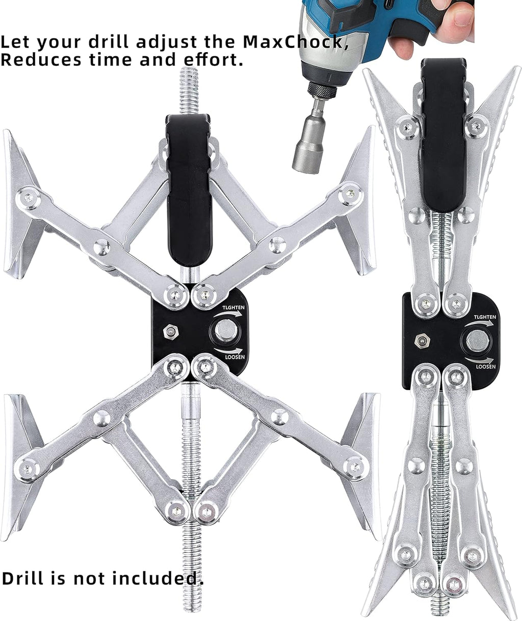 2 Pack RV Stabilizer Wheel Chock F172