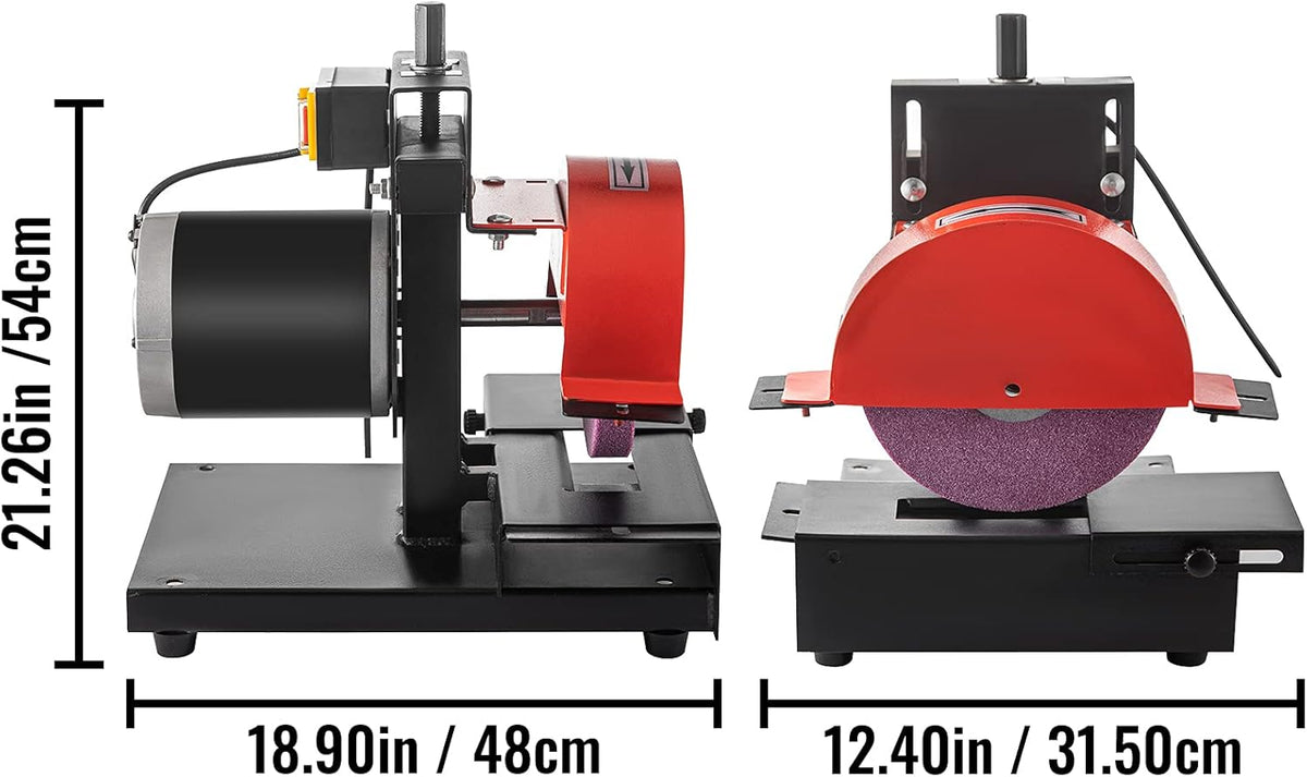 8" Diameter Bench Grinder with Pure Copper Motor N984106