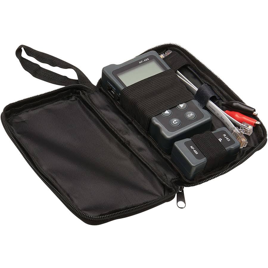 Network and Power over Ethernet (PoE) Signal Tester with Carrying Case N813