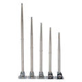 Stainless Steel Stanchion, 21-7/16x22 High, Two Holes V40929