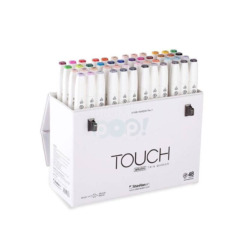 48 Color Twin Brush Marker Set D974188